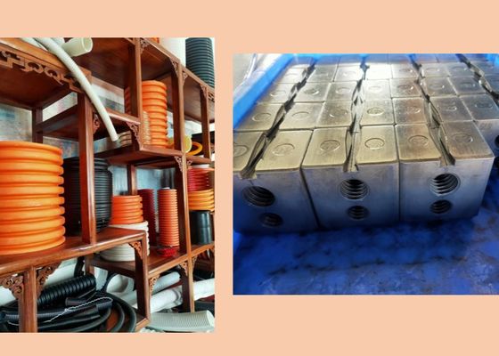 Double Wall Corrugated DWC Tube Extrusion Line For Irrigation