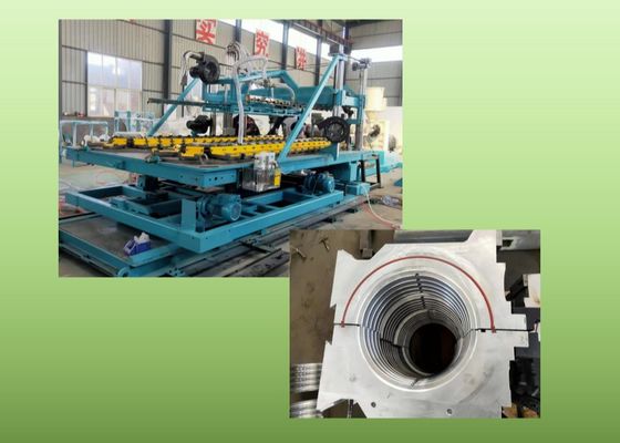 HDPE Double Wall Sewage Pipe Extruder Machine For Plumbing