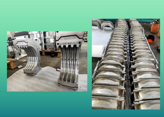 HDPE Double Wall Sewage Pipe Extruder Machine For Plumbing
