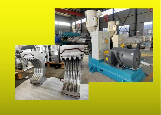 DN300 PVC Corrugated Pipe Extrusion Line For Aquaculture