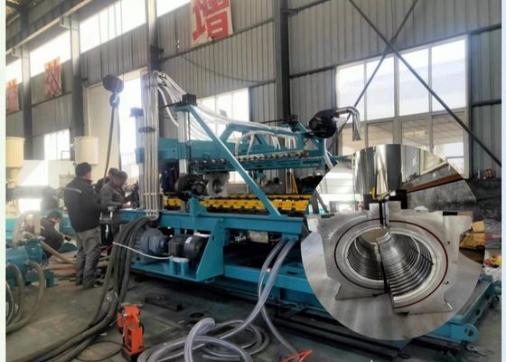 200mm PVC PE Double Wall Corrugated Pipe Extruder