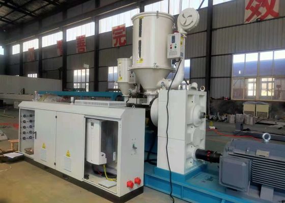 Dia 315mm Polyethylene HDPE Pipe Extrusion Line Interlocked