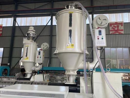 PLC Lineal 15m/Min 250kg/H HDPE Pipe Extrusion Machine