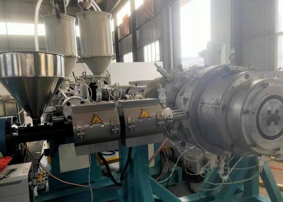 PE Plasticizing Corrugated Pipe Extrusion Line For Water Supply
