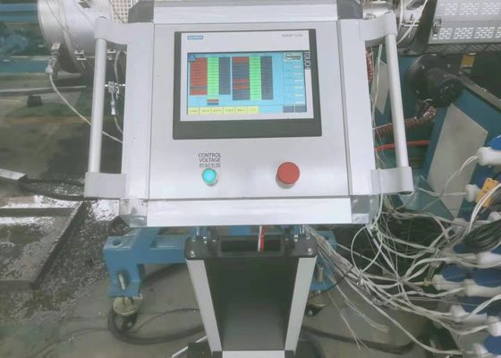 Double Screw PPR PE Corrugated Pipe Extrusion Line 10m/Min