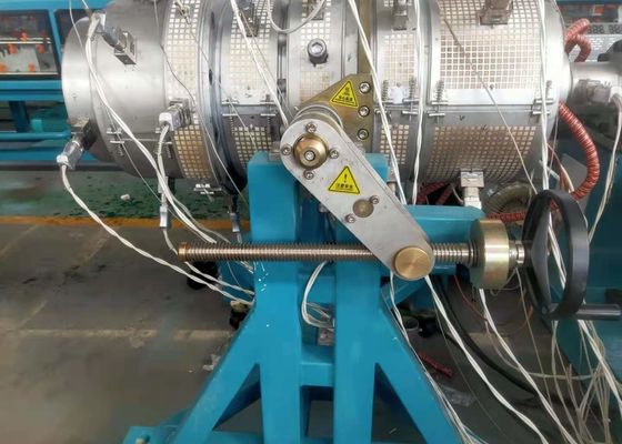 Double Screw PPR PE Corrugated Pipe Extrusion Line 10m/Min
