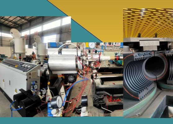 20-63mm PP PE HDPE Corrugated Pipe Extrusion Line Making Machine