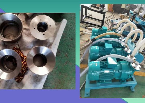 3-6m/min PP PE Single / Double Wall Corrugated Pipe Extrusion Line