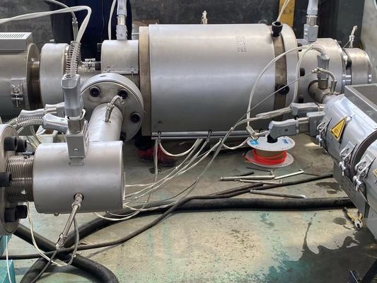 Three Layer PE Plastic Pipe Production Line Drip Irrigation Water Supply Energy Gas Pipe