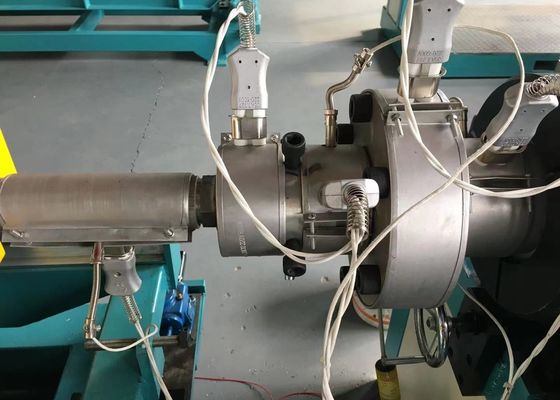 PP PE PVC EVA PA Plastic Single Wall Corrugated Pipe Extrusion Line