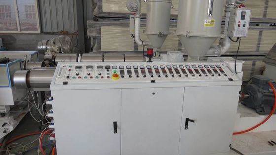 10-20 M/Min PVC PE PP Single Wall Corrugated Pipe Machine
