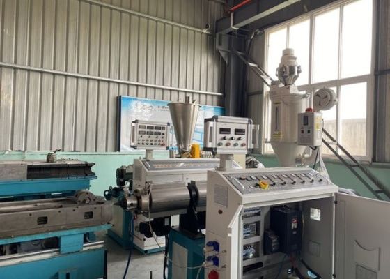 Dia 12-50mm Single Wall Corrugated Pipe Extrusion Line Making Machine