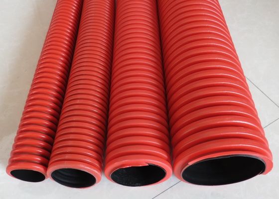 50-250 mm HDPE Double Wall Corrugated Pipe Machine Extrusion Line