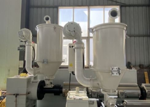 63mm 120-220kg/h Gas Supply Single Screw PE Pipe Extruder Machine