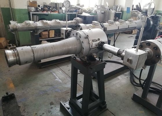 20-110mm HDPE PP Water Electric Single Wall Corrugated Pipe Extrusion Line