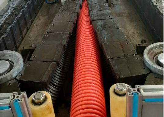 32-110mm Double Wall Corrugated Pipe Extrusion Line Making Machine
