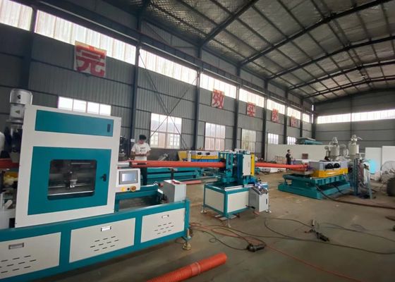 16-50mm Plastic Hose PE Single Wall Corrugated Pipe Machine