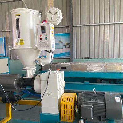 16-32mm PP|PE|PA Plastic Single Wall Corrugated Pipe Extruder PLC Control