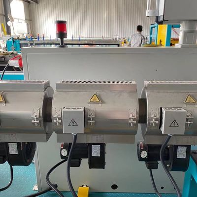 16-32mm PP|PE|PA Plastic Single Wall Corrugated Pipe Extruder PLC Control