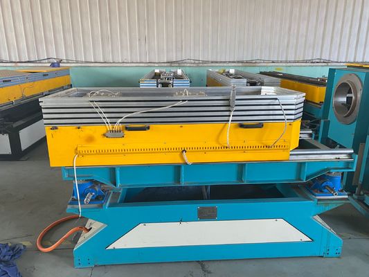 80kg/H PE PP Single Wall Corrugated Pipe Extrusion Line Single Screw