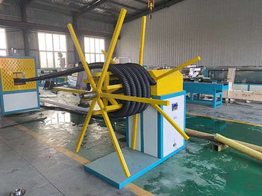 25-100mm HDPE PP Carbon Spiral Pipe Plastic Machine Production Line