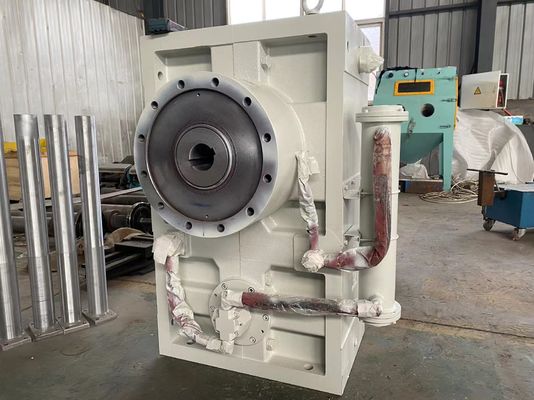 1t/H PE/HDPE Double Wall Corrugated Pipe Extrusion Line For Drainage / Cable Duct