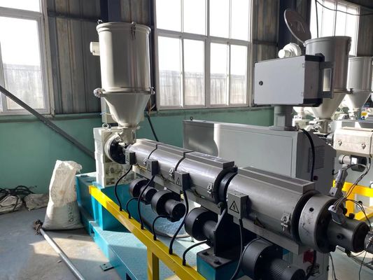 High Speed PE PP Pipe Single Wall Corrugated Pipe Extrusion Line 10-50mm