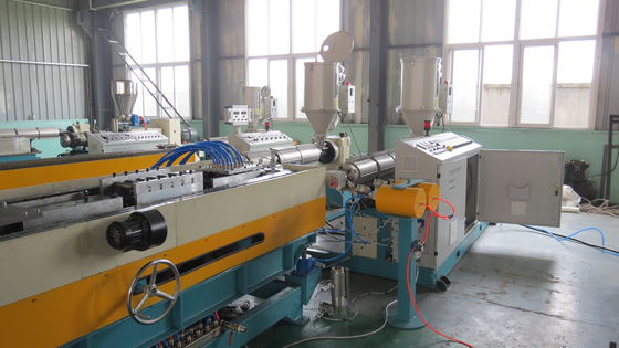 PP PE Single Wall Corrugated Pipe Machine 110mm Hose Production Extrusion Line