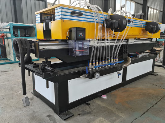PE PP EVA PVC PA Single Wall Corrugated Pipe Extrusion Line High Speed 10-50mm