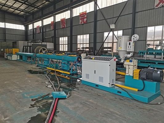 Water Supply Drainage Plastic PVC Pipe Extrusion Production Line Automatic 16-63mm